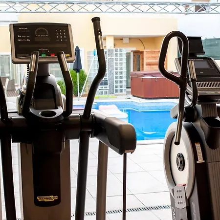 וילה Aqua-jacuzzi-heatable Pool-sauna-gym-snooker אלבופיירה